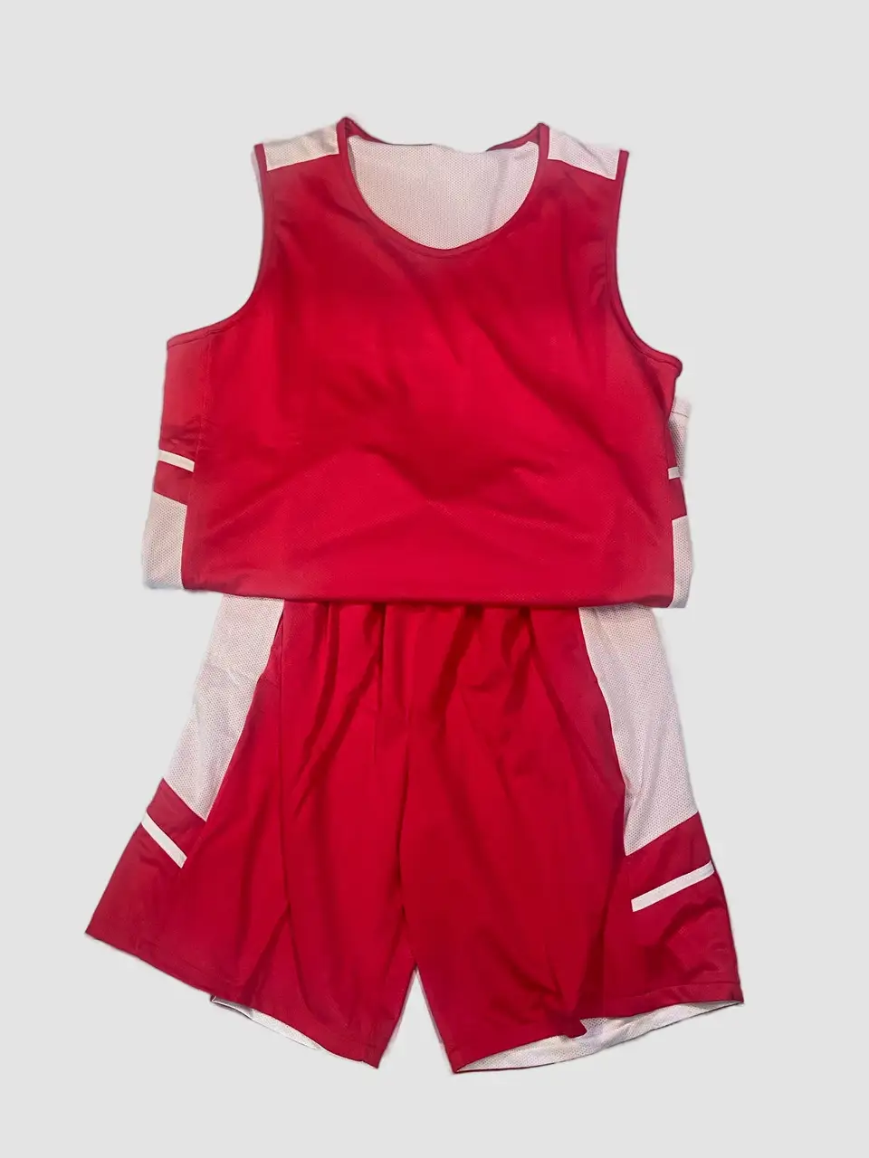 Баскетбольная форма красная MDS-8909