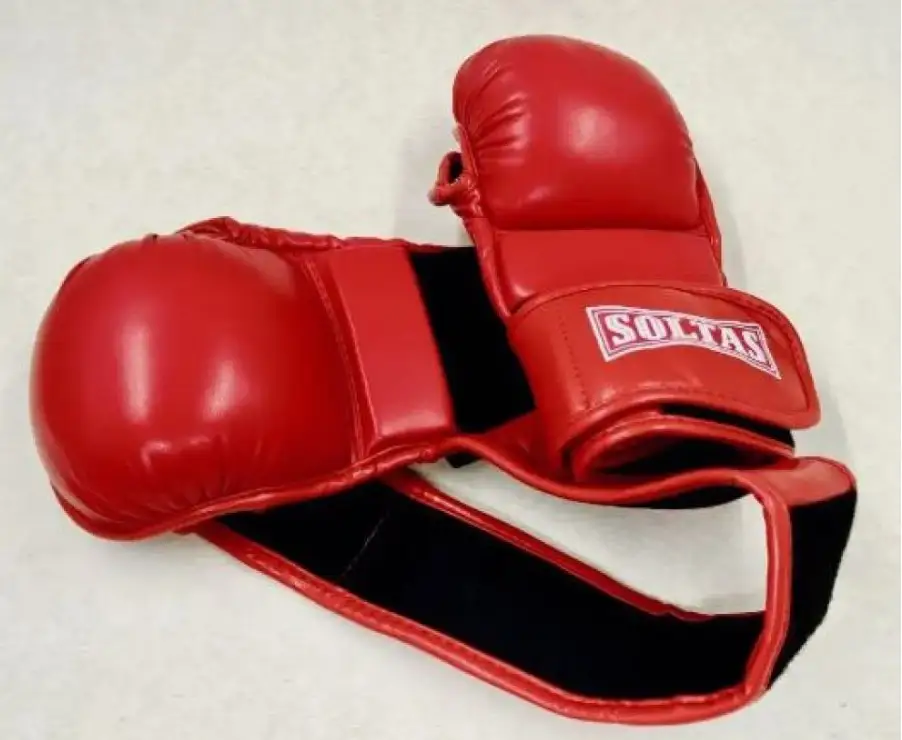 Перчатки для ММА SOLTAS(SHINE), FLEX, красные