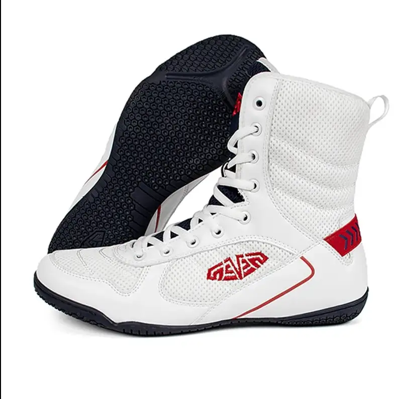 Боксерки MINGSIBO  бело-красные