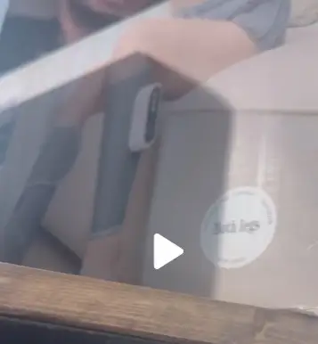 Массажер для ног серо белый