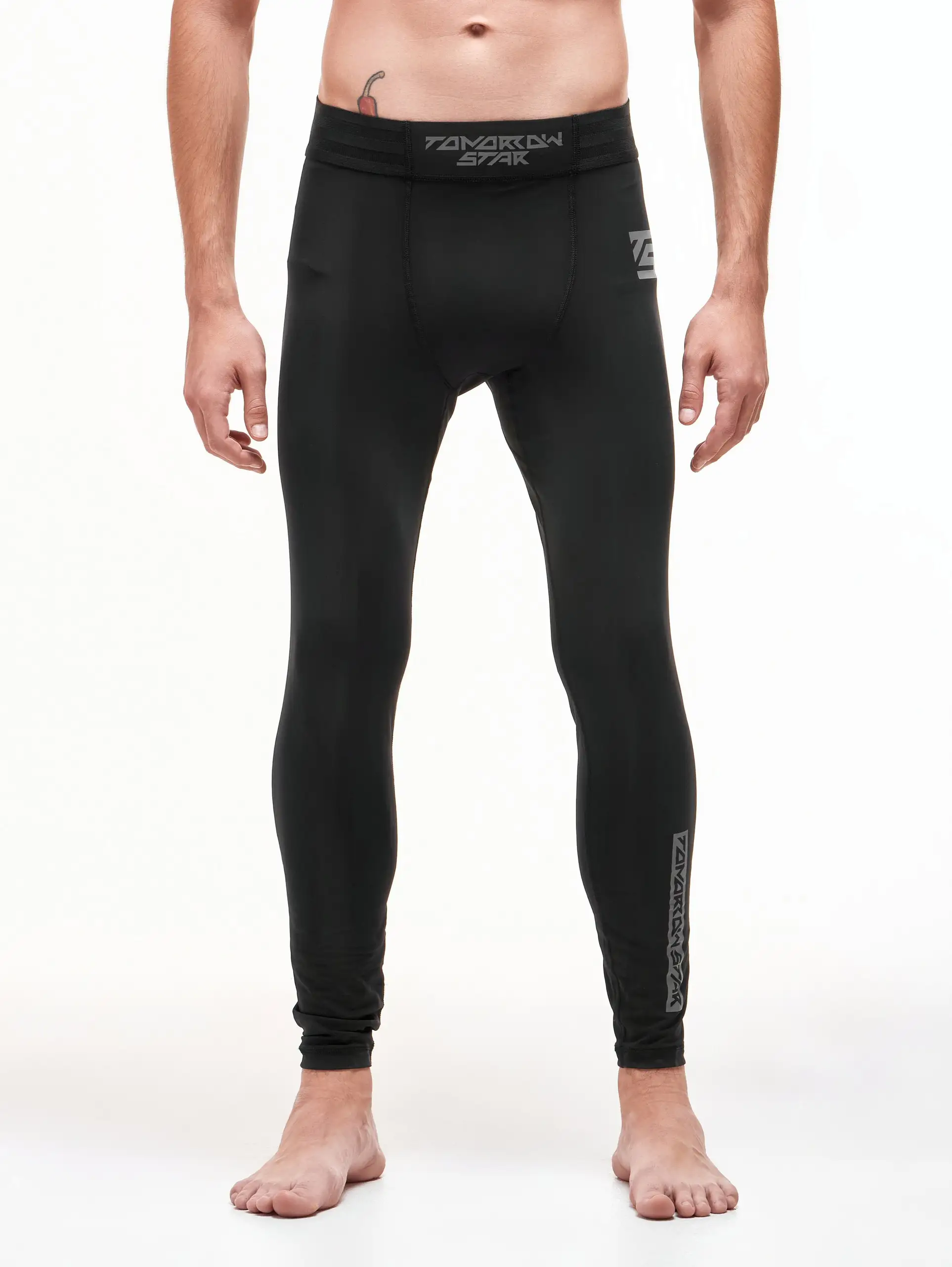Штаны компрессионные Tomorrow Star Black Line