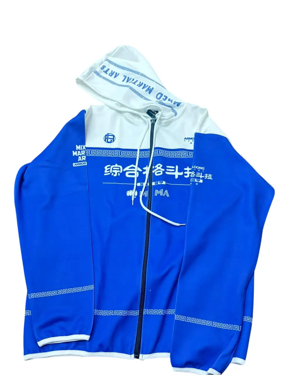 Толстовка TS SPORT синяя 000012