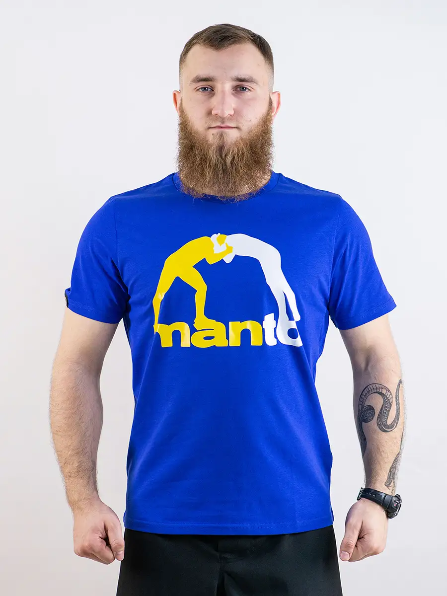 Футболка Manto Logo Navy Blue