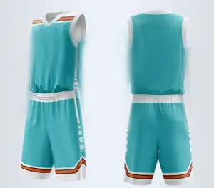 Баскетбольная форма зеленая с белым A216#