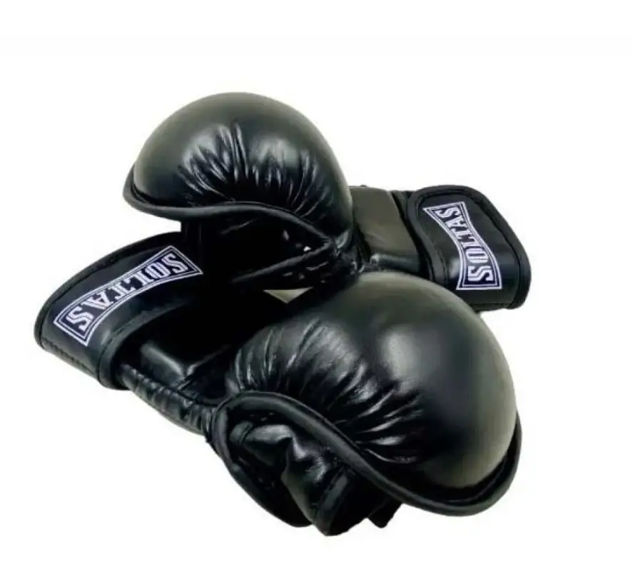 Перчатки для ММА SOLTAS(SHINE), FLEX, черные