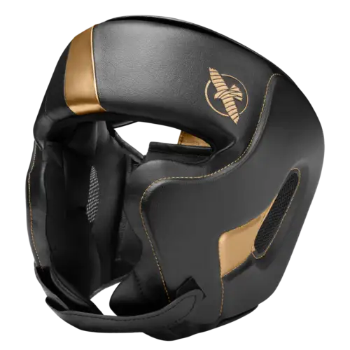 Шлем HAYABUSA T3 мексиканского стиля черно-золотой