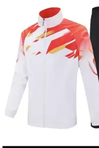 Олимпийка Tigershop   white with orange 858