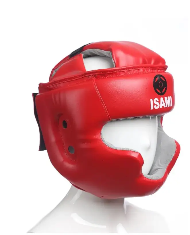 Шлем для Карате Isa красный