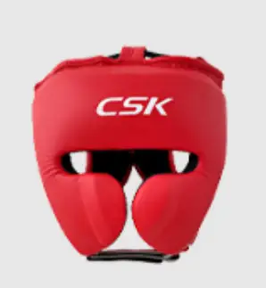 Шлем красный CSK мексиканский