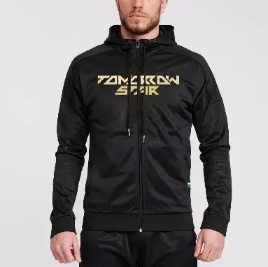 Зип худи капюшоном BLACK TS 58