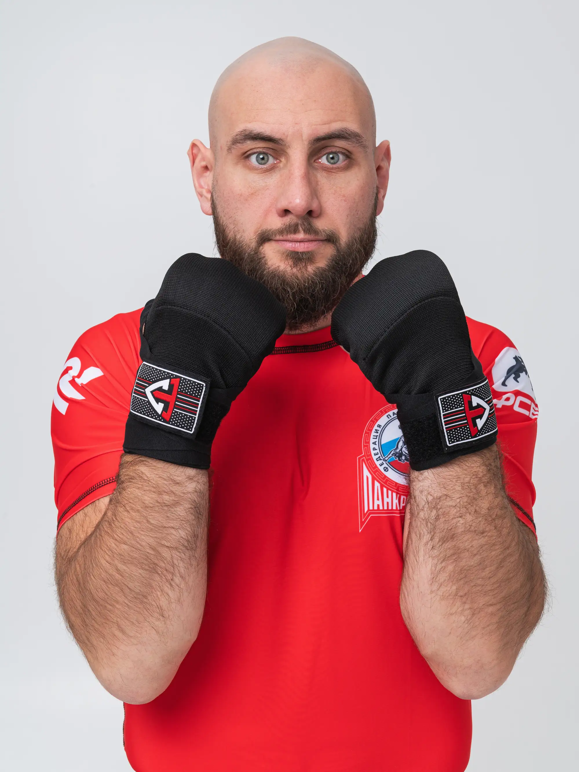 Бинты быстрые для бокса гелевые TS Sport (черные)