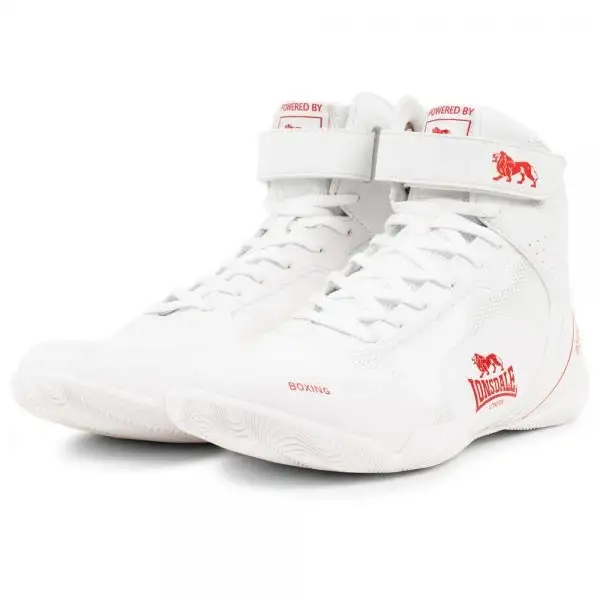 Боксерки Lonsdale Rufford  бел/красн.