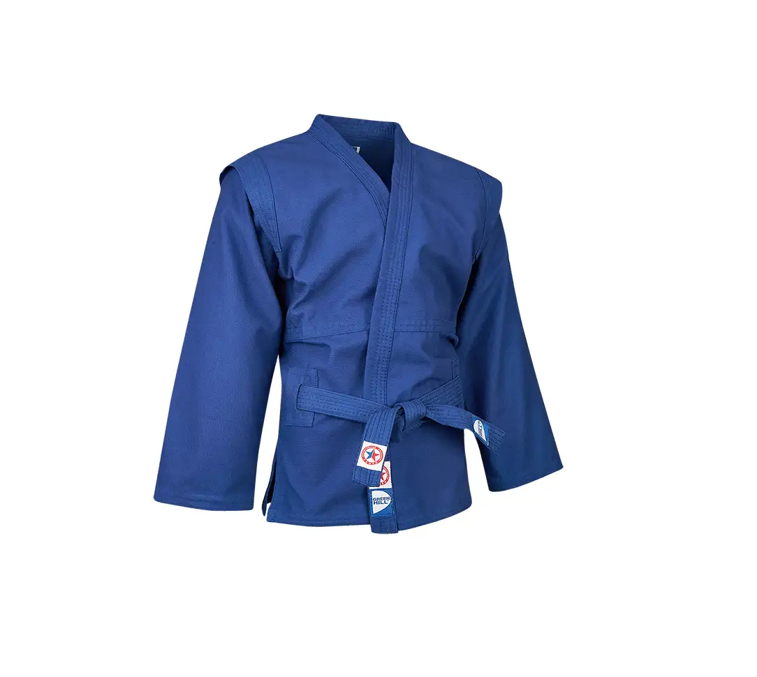 SSJ-10369 Куртка САМБО JUNIOR синяя