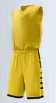 Баскетбольная форма желтая 241