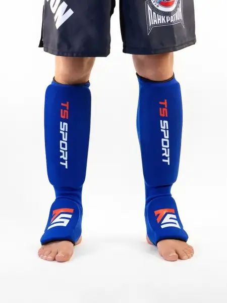 Защита голени чулок TS Sport ( Синий)