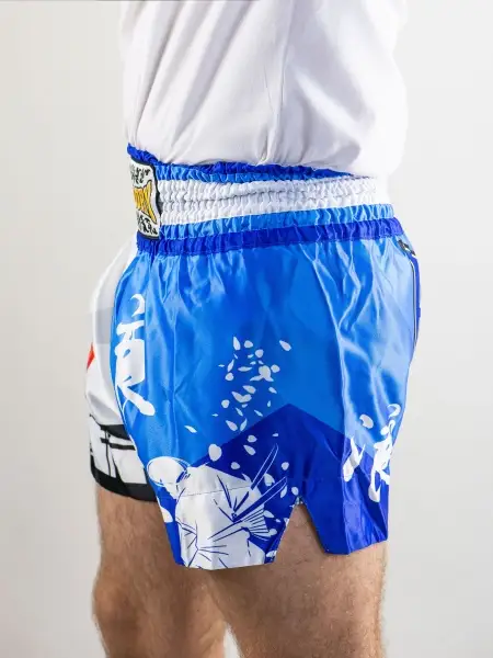 Шорты Муай-Тай Fluory Tokio (синие)