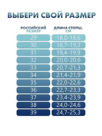 Сороконожки Tomorrow Star RAPID синие