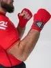 Бинты быстрые для бокса гелевые TS Sport (красные)