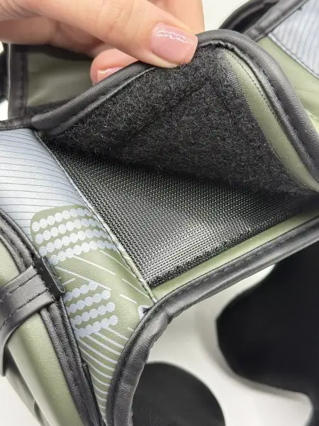 Шлем для бокса Tomorrow Star Warrior Green Black