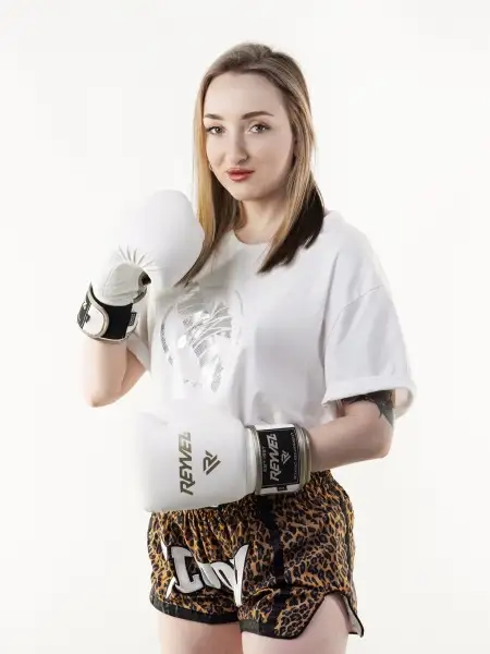 Шорты Муай-Тай Fluory Leopard