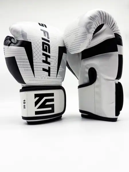 Перчатки для бокса Tomorrow Star Fury White Black