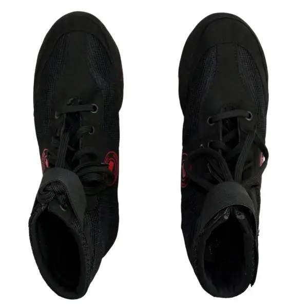 Борцовки BoyBo Fusion, чёрный с красным, BB252