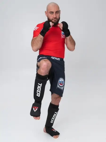 Защита голени и стопы TS Sport TIGER (черный)