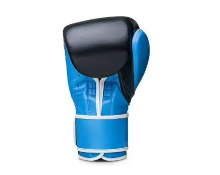 Перчатки боксерские LEADERS WAVE BK/LBL