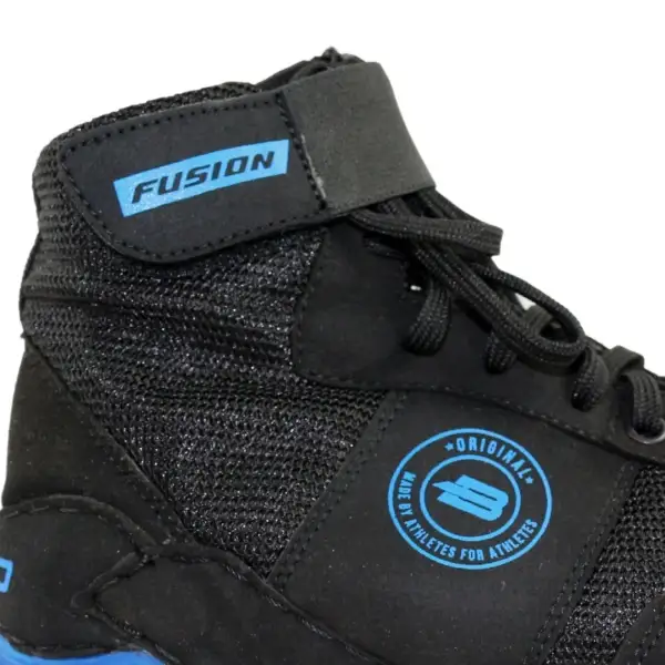 Борцовки BoyBo Fusion, черно-синие, BB252