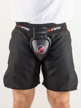 Металлическая защита паха OXXFIRE , черная