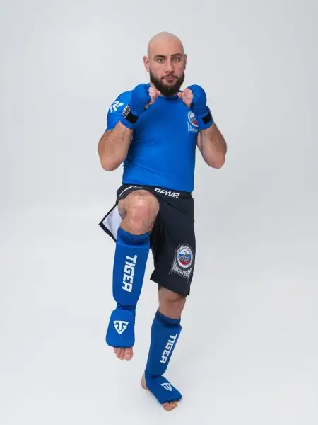 Защита голени и стопы TS Sport TIGER (синий)