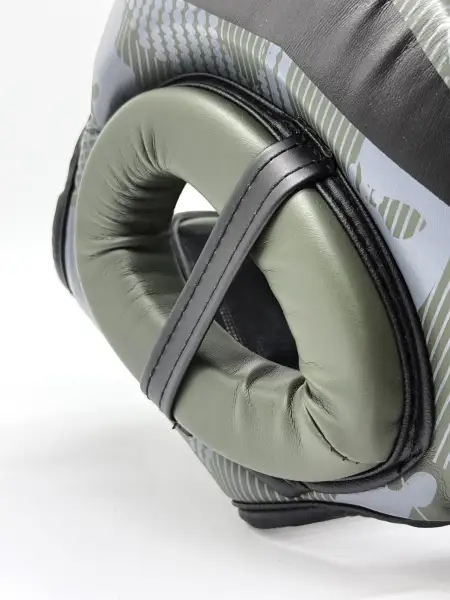 Шлем для бокса Tomorrow Star Warrior Green Black