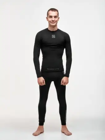 Рашгард Tomorrow Star Full Black Line