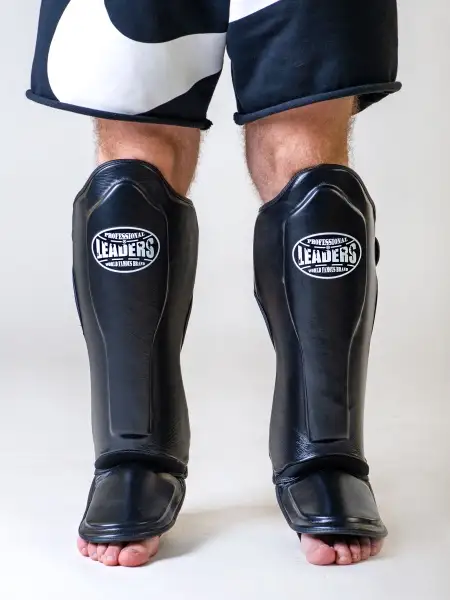 Защита голени LEADERS BK (черный)