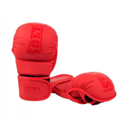 Перчатки MMA SOLTAS, DX, красные
