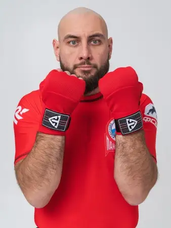 Бинты быстрые для бокса гелевые TS Sport (красные)