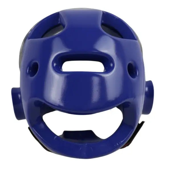 Шлем для тхэквондо с маской BoyBo синий, BHT45
