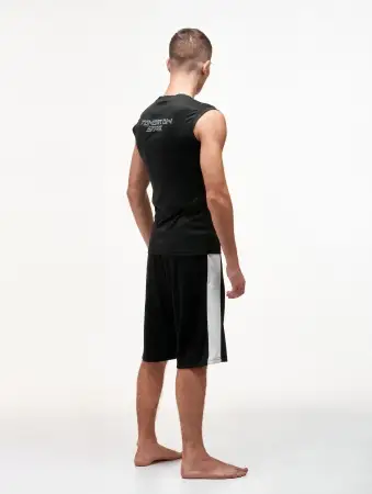 Шорты Tomorrow Star T15 White Line черные