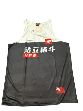 Майка TS SPORT черно-белая 00002