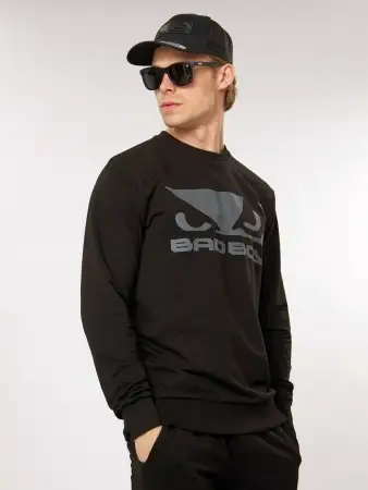 Свитшот мужской Bad Boy Energy черный/серый