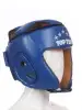 Шлем открытий c крестом на голове синий