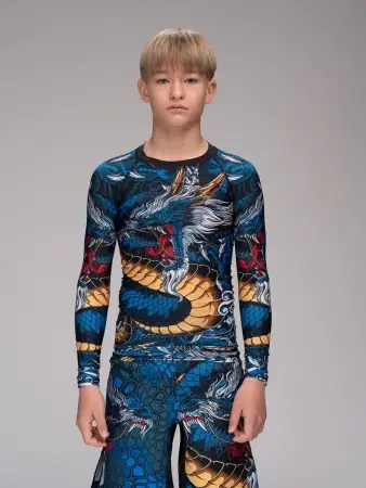 Рашгард для MMA Rusco Sport Dragon, детский