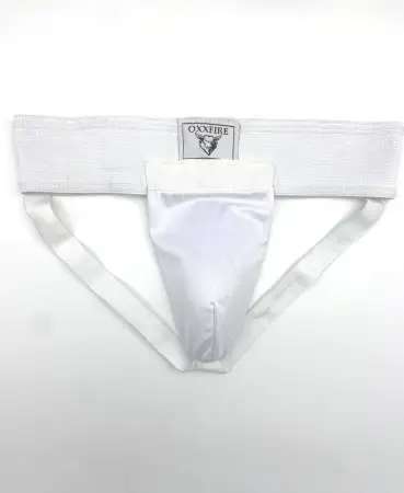 Защита паха мужская OXXFIRE, белая