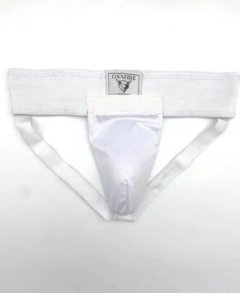Защита паха мужская OXXFIRE, белая