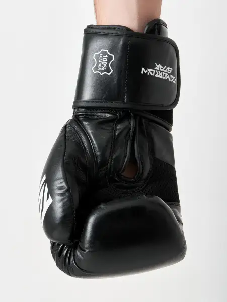 Перчатки боксерские Pay Attention on Tomorrow Star  (натуральная кожа)