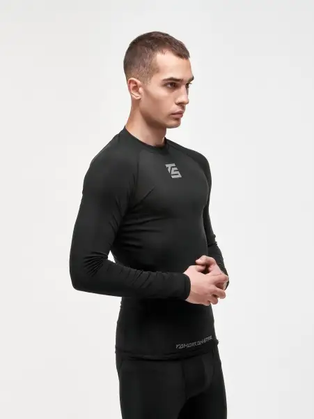 Рашгард Tomorrow Star Full Black Line