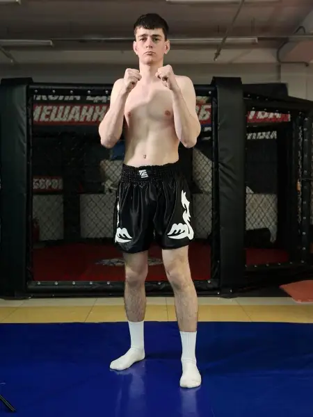 Шорты для тайского бокса черные Tomorrow Star