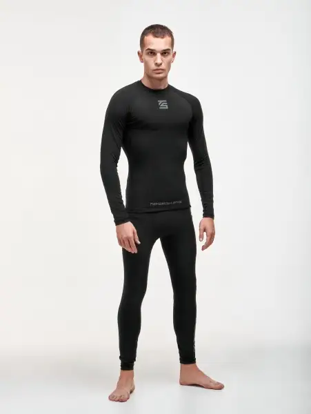 Штаны компрессионные Tomorrow Star Black Line