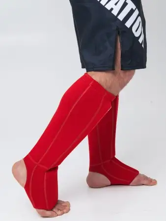 Защита голени Neoprene New Armor красный