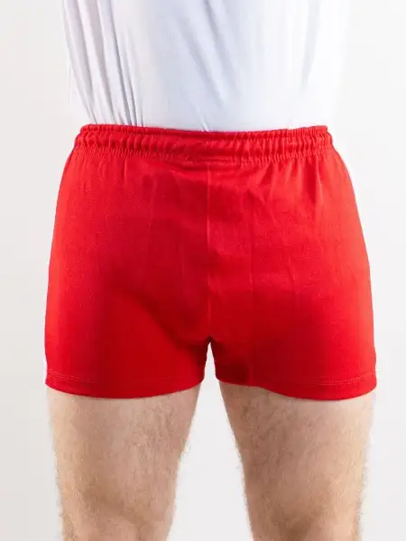 Шорты для самбо BoyBo красные, BS350